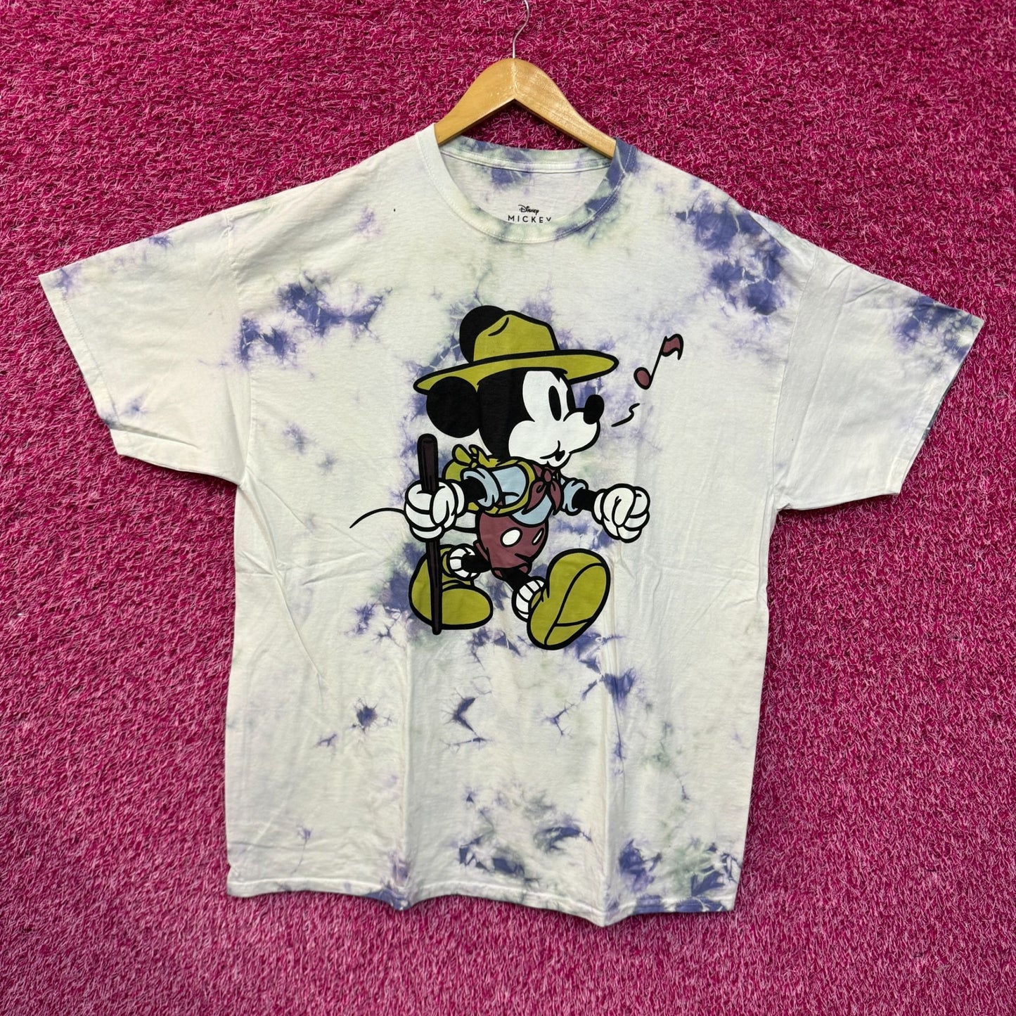 Mickey Mouse Explorer tiedye T-shirt size 2XL
