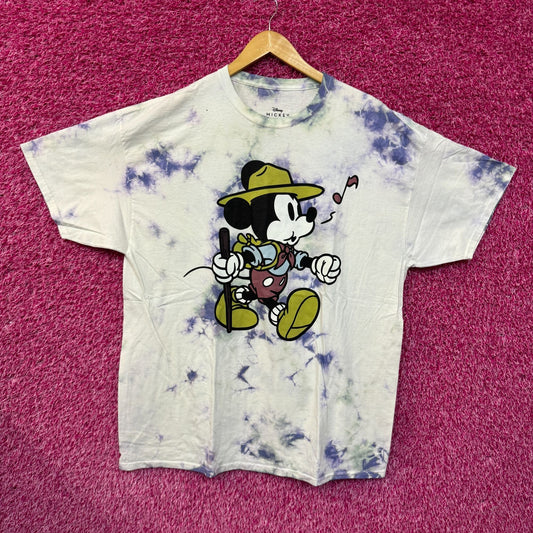 Mickey Mouse Explorer tiedye T-shirt size 2XL