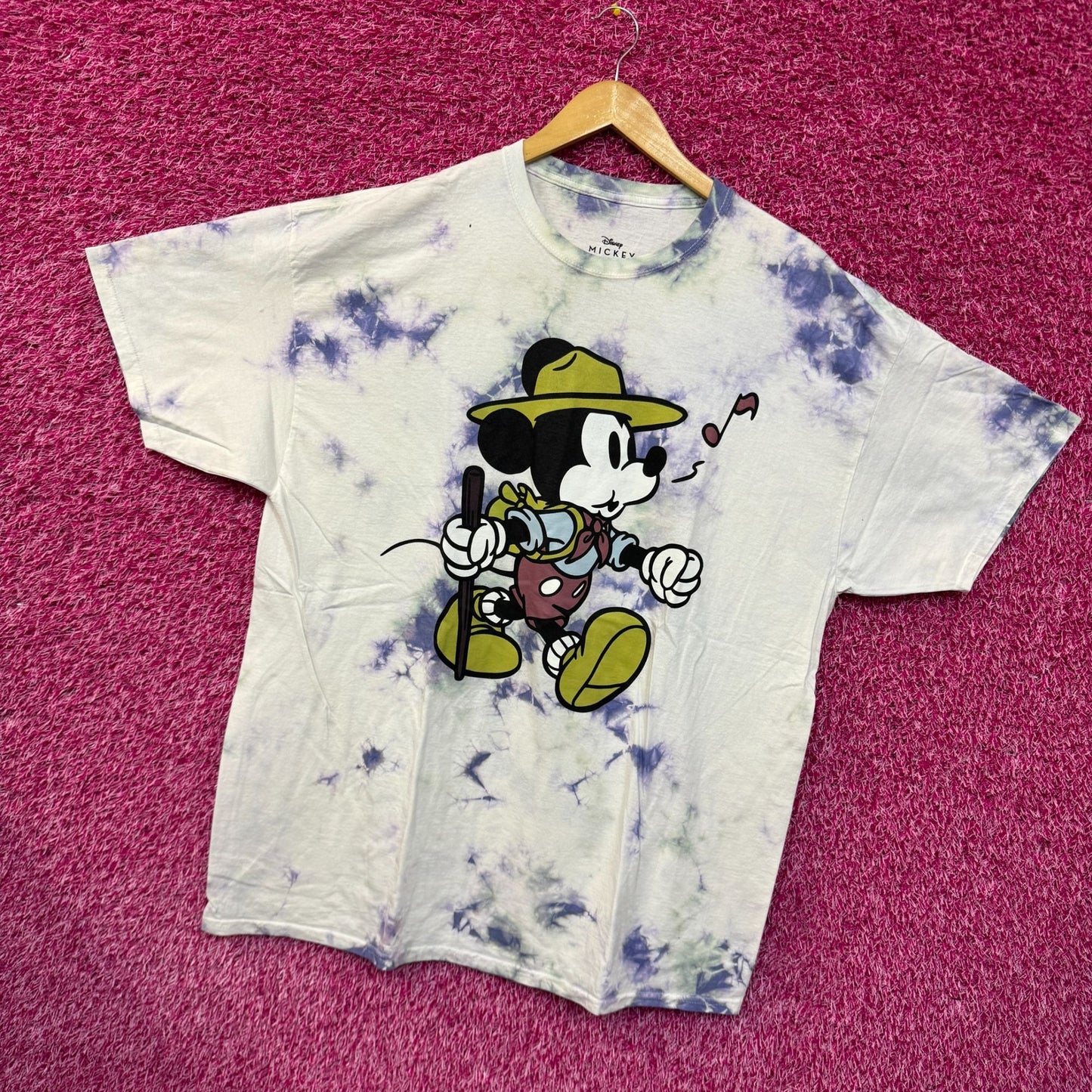 Mickey Mouse Explorer tiedye T-shirt size 2XL