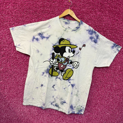 Mickey Mouse Explorer tiedye T-shirt size 2XL