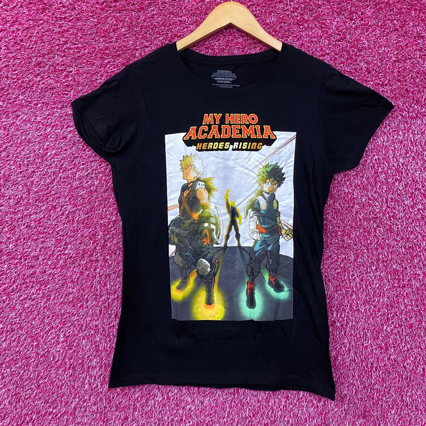 My Hero Academia Heroes Rising Anime Movie Womens Top L