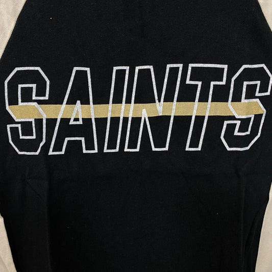 Junk Food New Orleans Saints 3/4 Sleeve Graphic Small