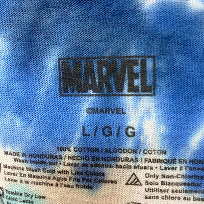 Captain American Shield Marvel Cinematic Universe Tie Dye L