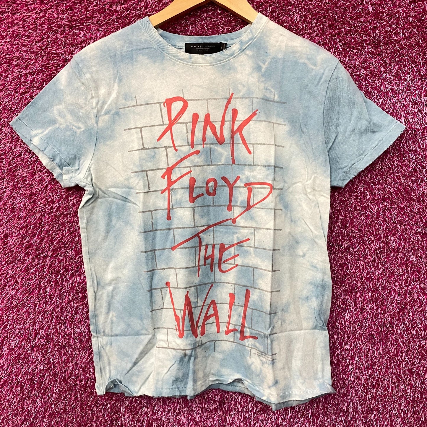 Pink Floyd The Wall Album Cover Band Tie Dye T-shirt XS