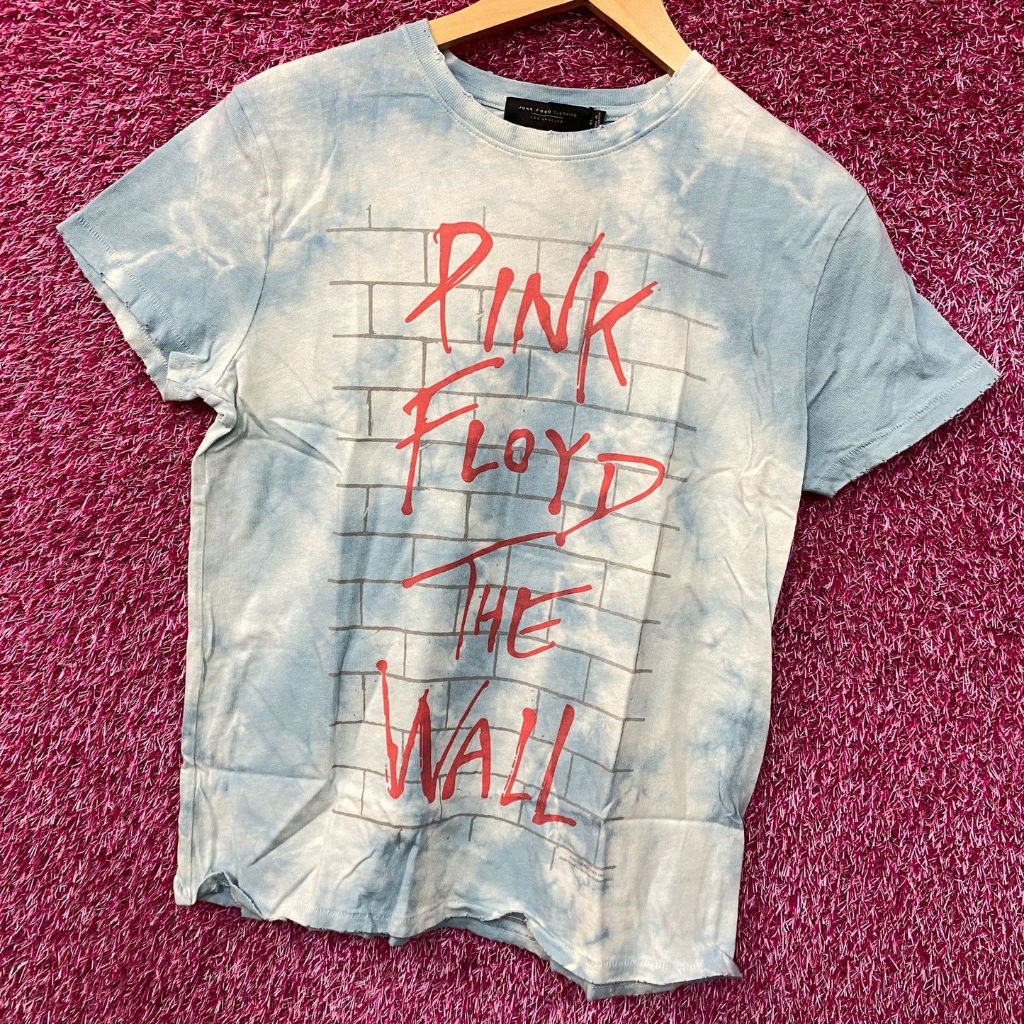 Pink Floyd The Wall Album Cover Band Tie Dye T-shirt XS