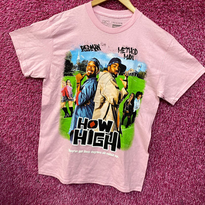 Reason Clothing "How High" Movie Poster T-Shirt Medium