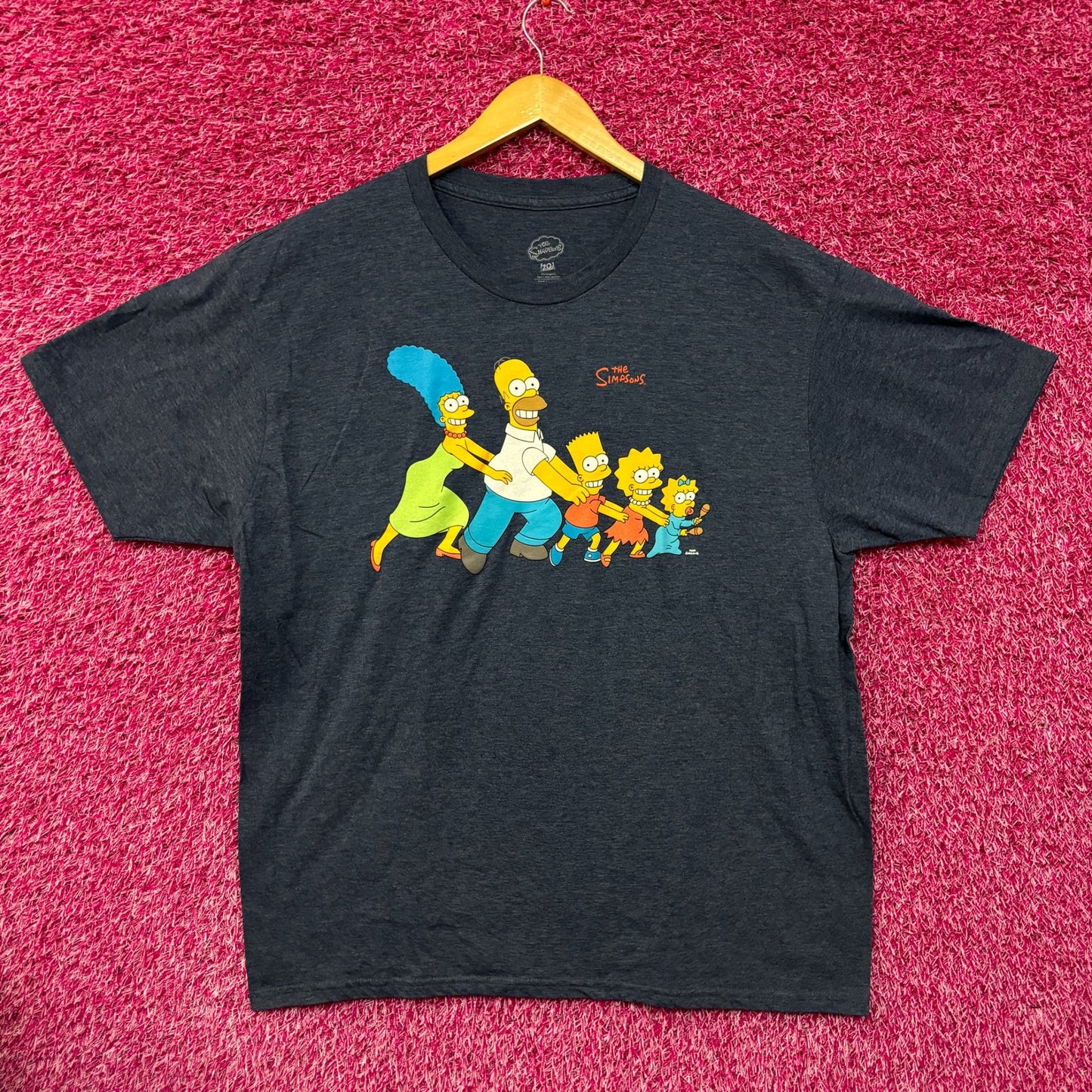 The Simpsons Conga Line Animation Tshirt size XL