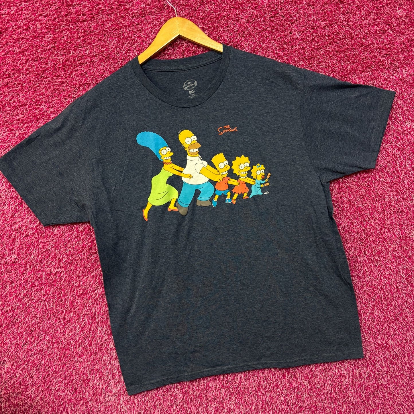 The Simpsons Conga Line Animation Tshirt size XL