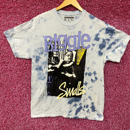 The Notorious B.I.G Biggie Smalls Tie Dye T-Shirt Large