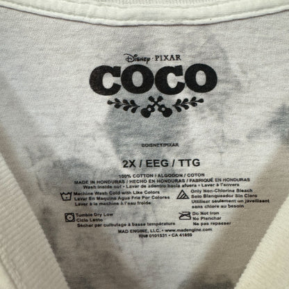 Coco Día De Los Muertos Poster tiedye T-shirt size 2XL.