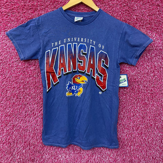 University Of Kansas Jayhawks '47 Brand Blue T-Shirt Small
