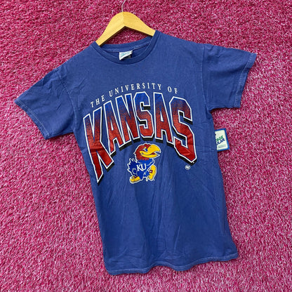 University Of Kansas Jayhawks '47 Brand Blue T-Shirt Small