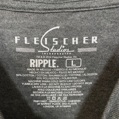 Betty Boop and Pudgy Puppy Love Classic With Pup Vintage Style T-Shirt large