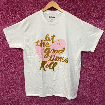 Junk Food Clothing "Let the Good Times Roll" Graphic T-Shirt Medium