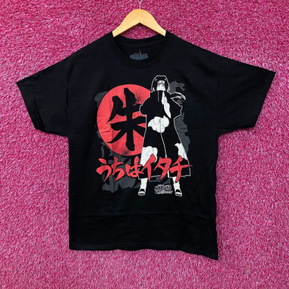 Naruto Shippuden Itachi Uchiha Anime T-Shirt Large