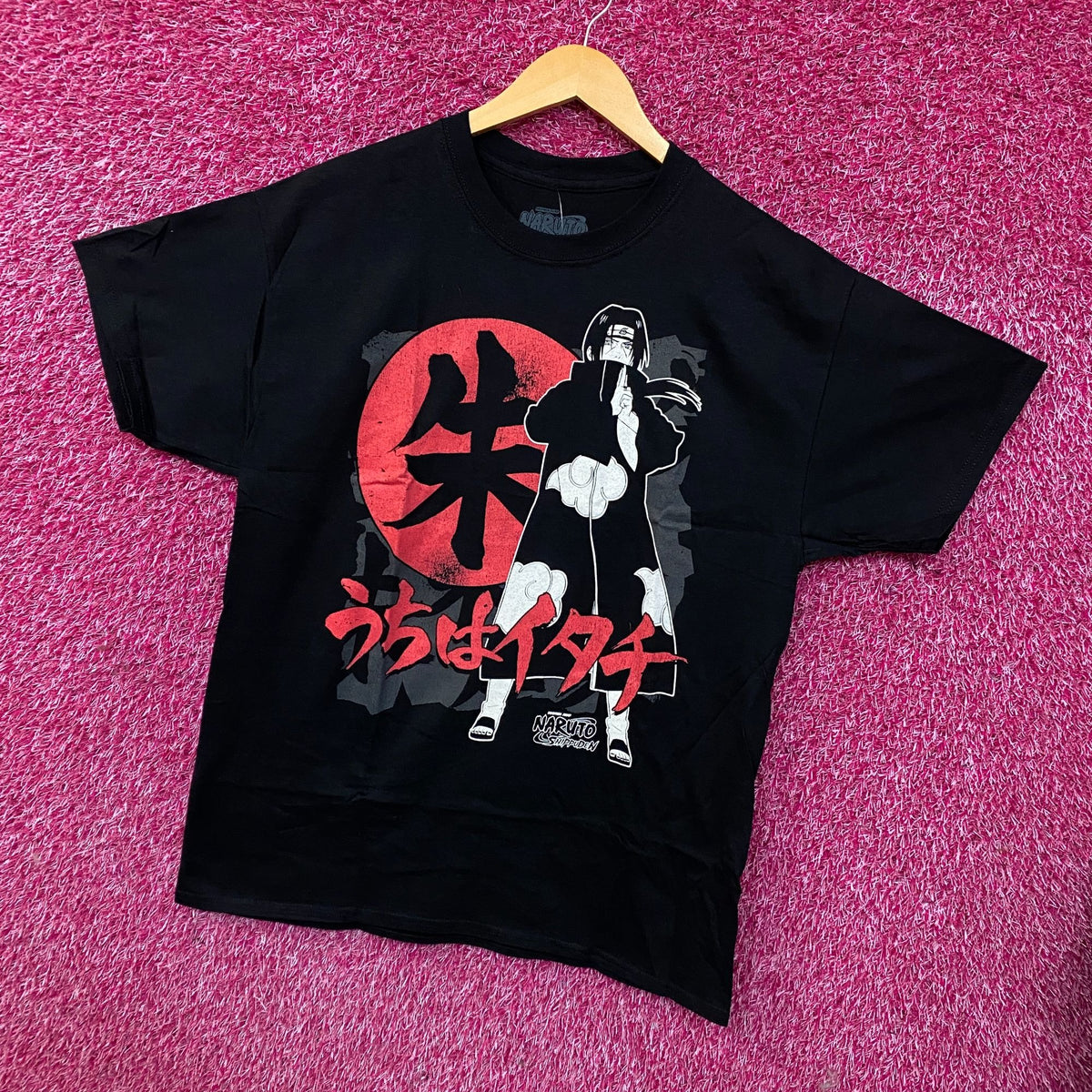 Naruto Shippuden Itachi Uchiha Anime T-Shirt Large
