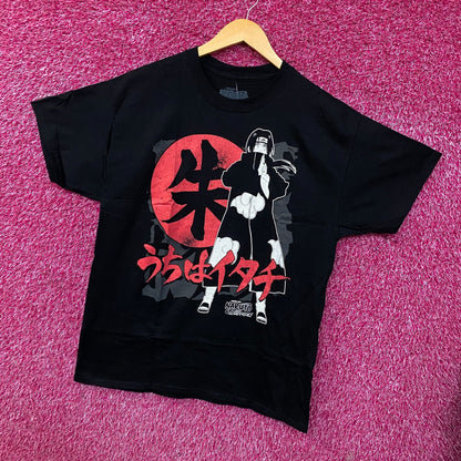 Naruto Shippuden Itachi Uchiha Anime T-Shirt Large