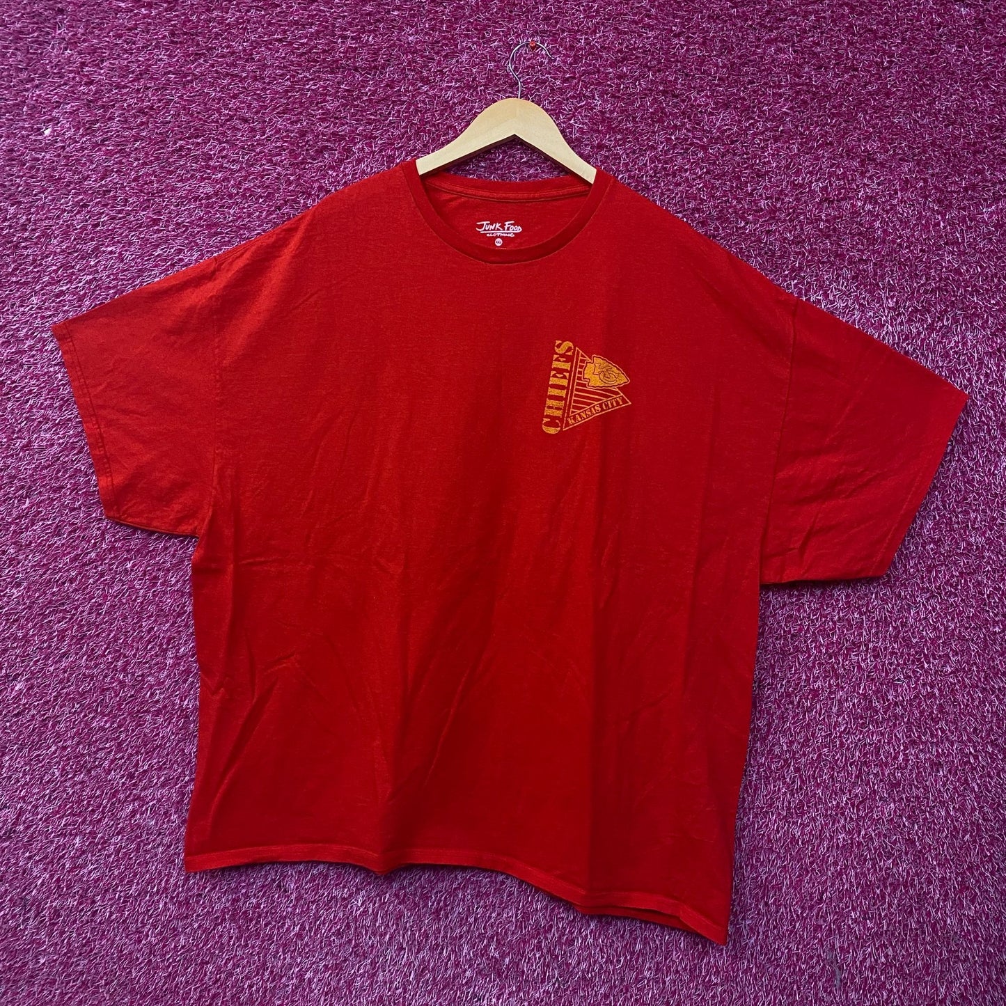 Junk Food Clothing Kansas City Chiefs Graphic T-Shirt 2XL