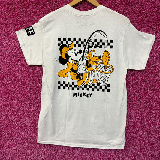 Mickey Mouse & Pluto Fishing Disney Collection by Neff Tee medium