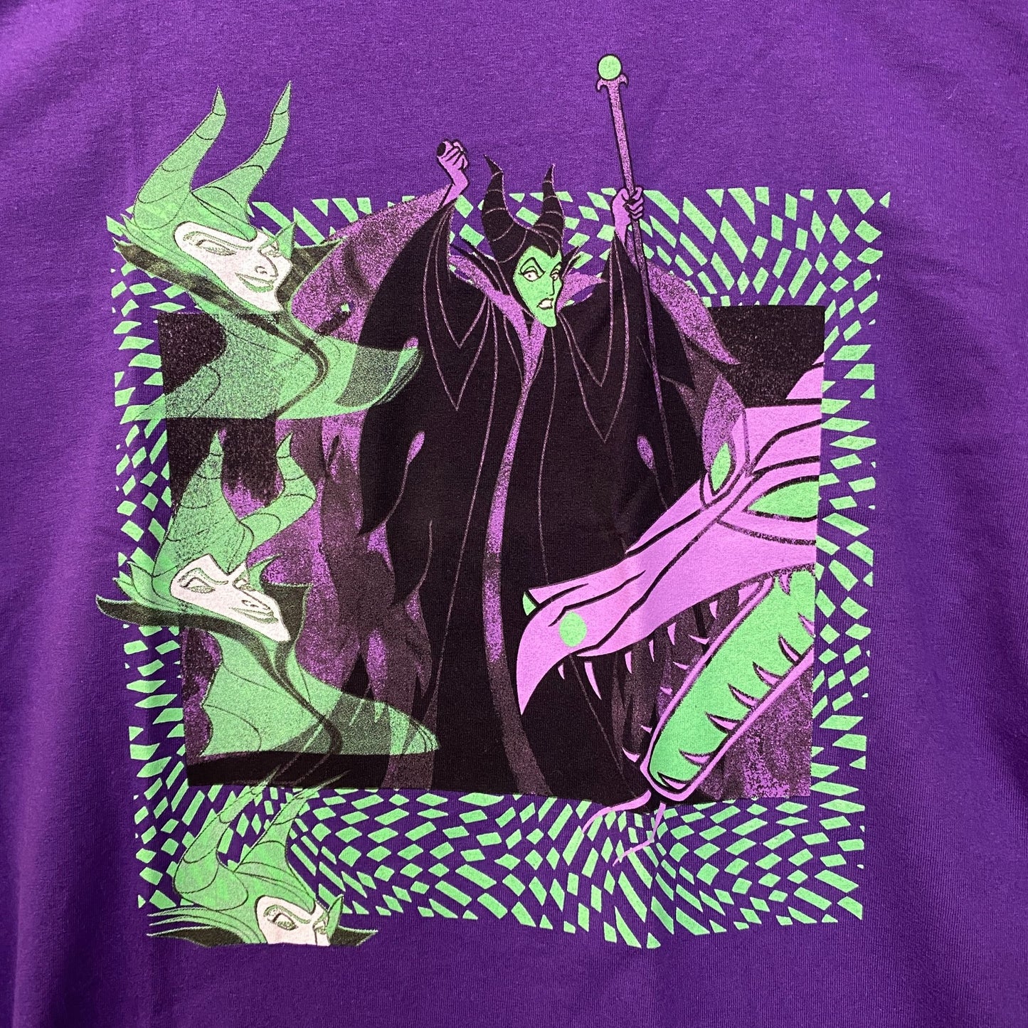 Disney Villains Maleficent Long Sleeve Shirt Small