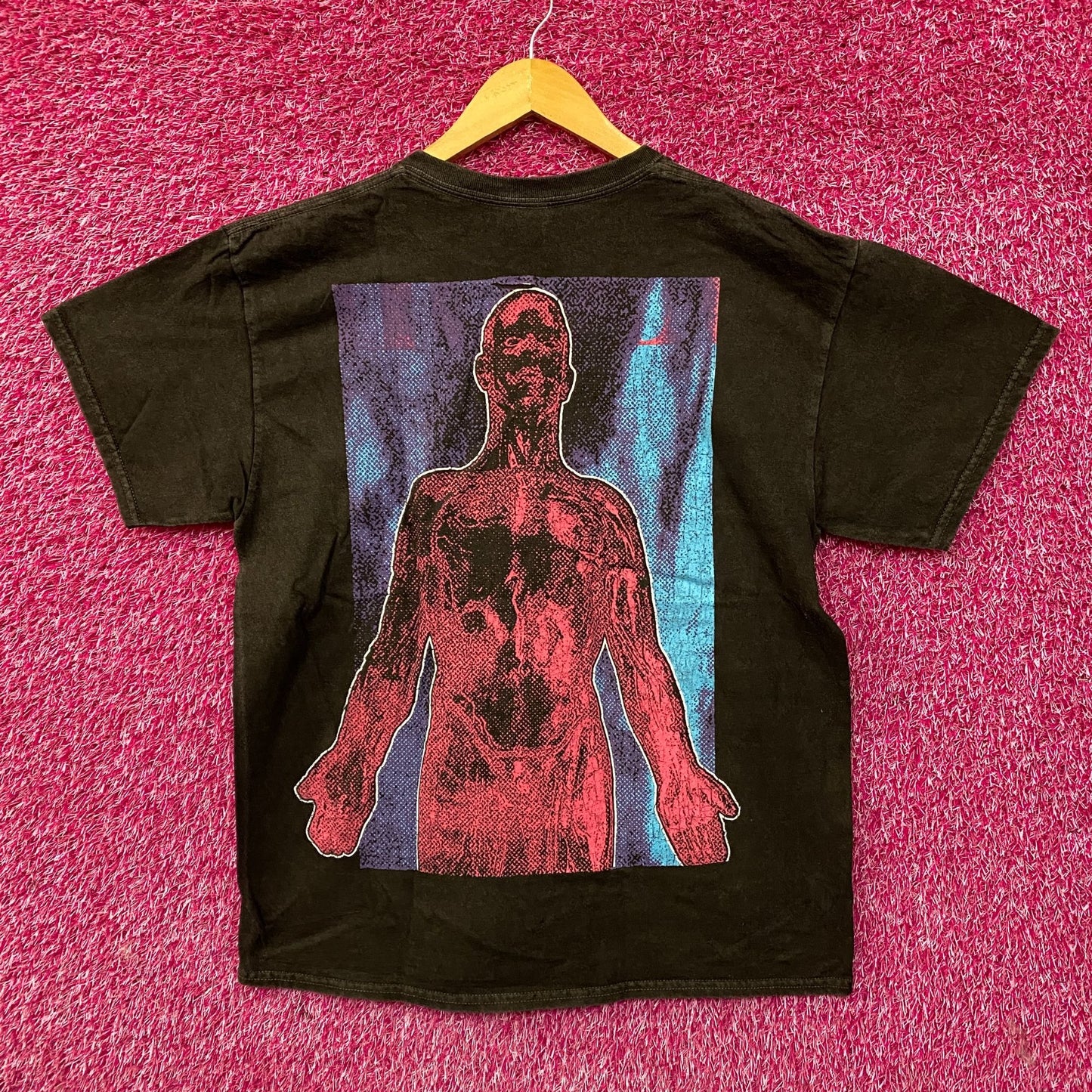Nirvana Silver Grunge RockBand T-Shirt Medium