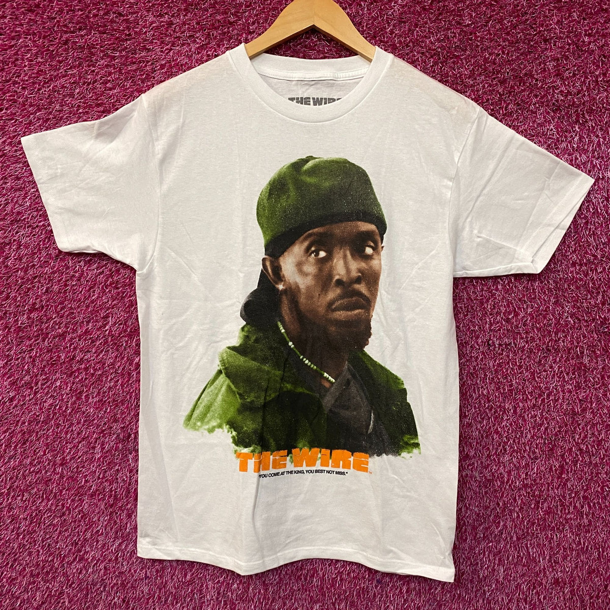 The Wire You Come At The King, You Best Not Miss Tshirt size Medium