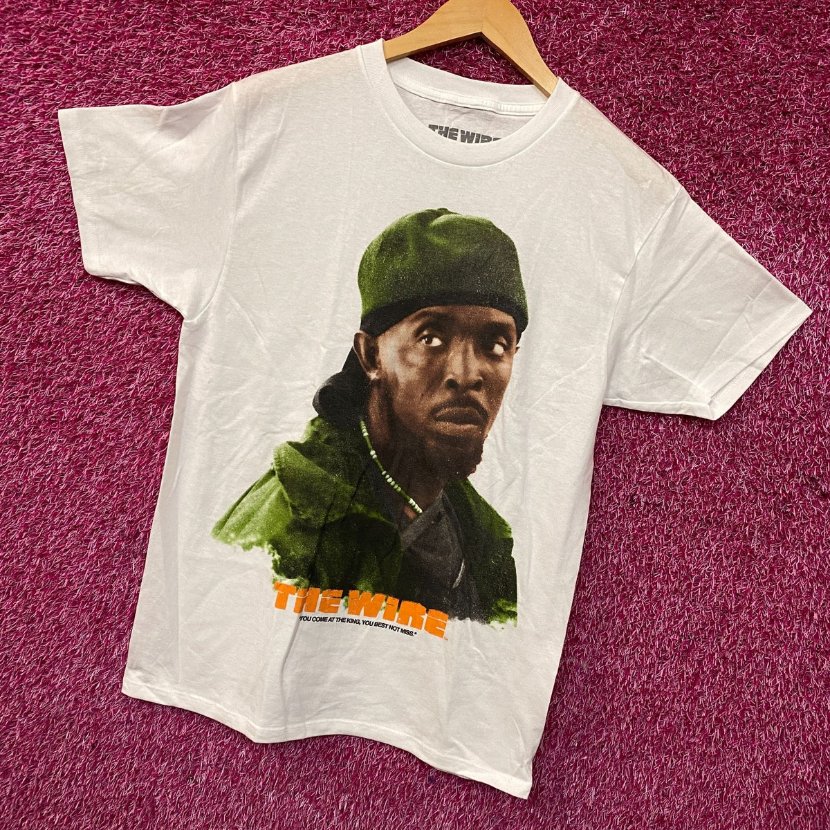 The Wire You Come At The King, You Best Not Miss Tshirt size Medium