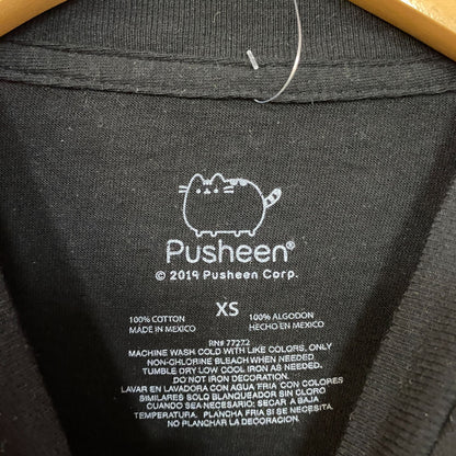 DJ Pusheen Beat da Beat Up Kawaii Pusheen The Cat Crop Top XS