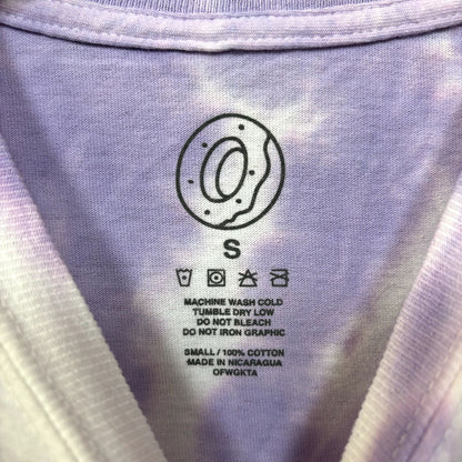 Odd Future Embroidered Spell-Out Long Sleeve Tie Dye S