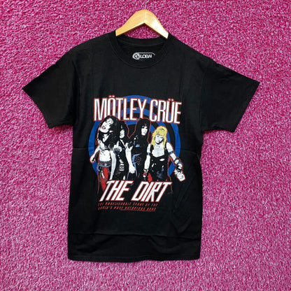 Motley Crue The Dirt Movie Promo Heavy Metal Tee S