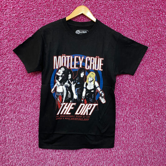 Motley Crue The Dirt Movie Promo Heavy Metal Tee S