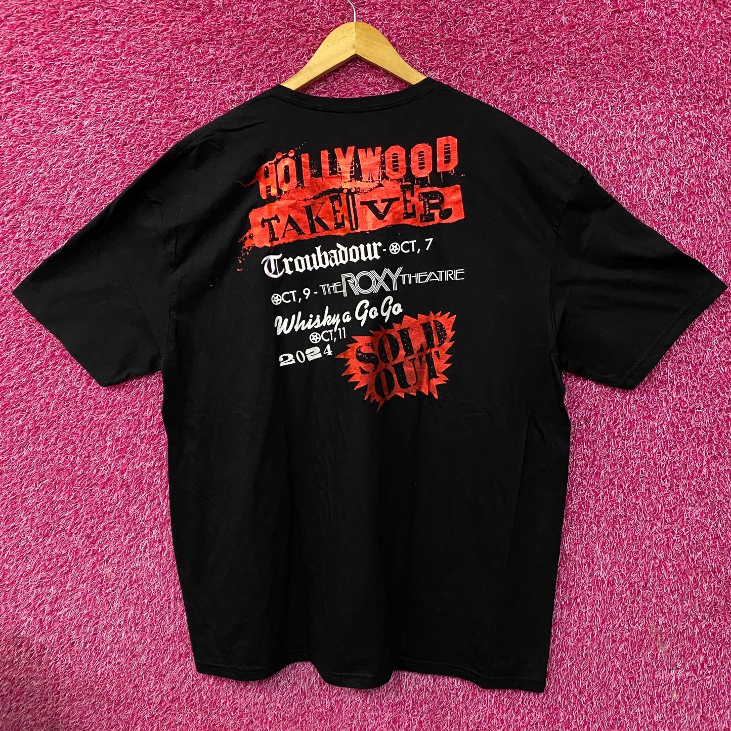 Mötley Crüe Höllywood Takeöver Heavy Metal T-Shirt 2XL