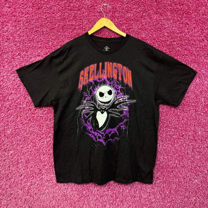 Jack Skellington Lightning Strikes T-shirt size 2XL