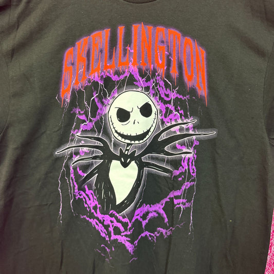 Jack Skellington Lightning Strikes T-shirt size 2XL