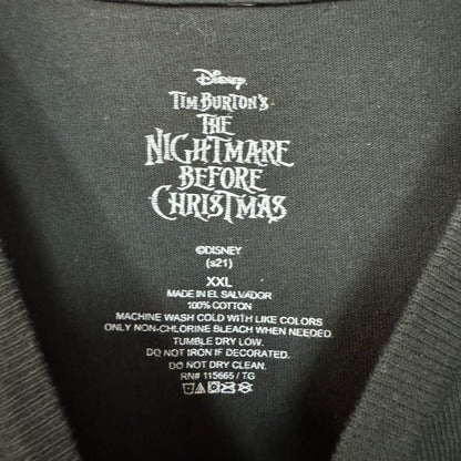 Jack Skellington Lightning Strikes T-shirt size 2XL