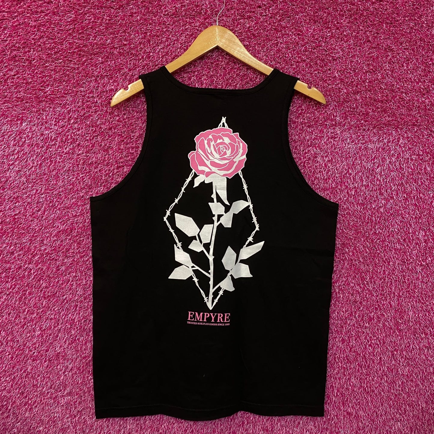 Empyre Trusted Surplus Goods Since 99 Rose Thorn Tank Top L
