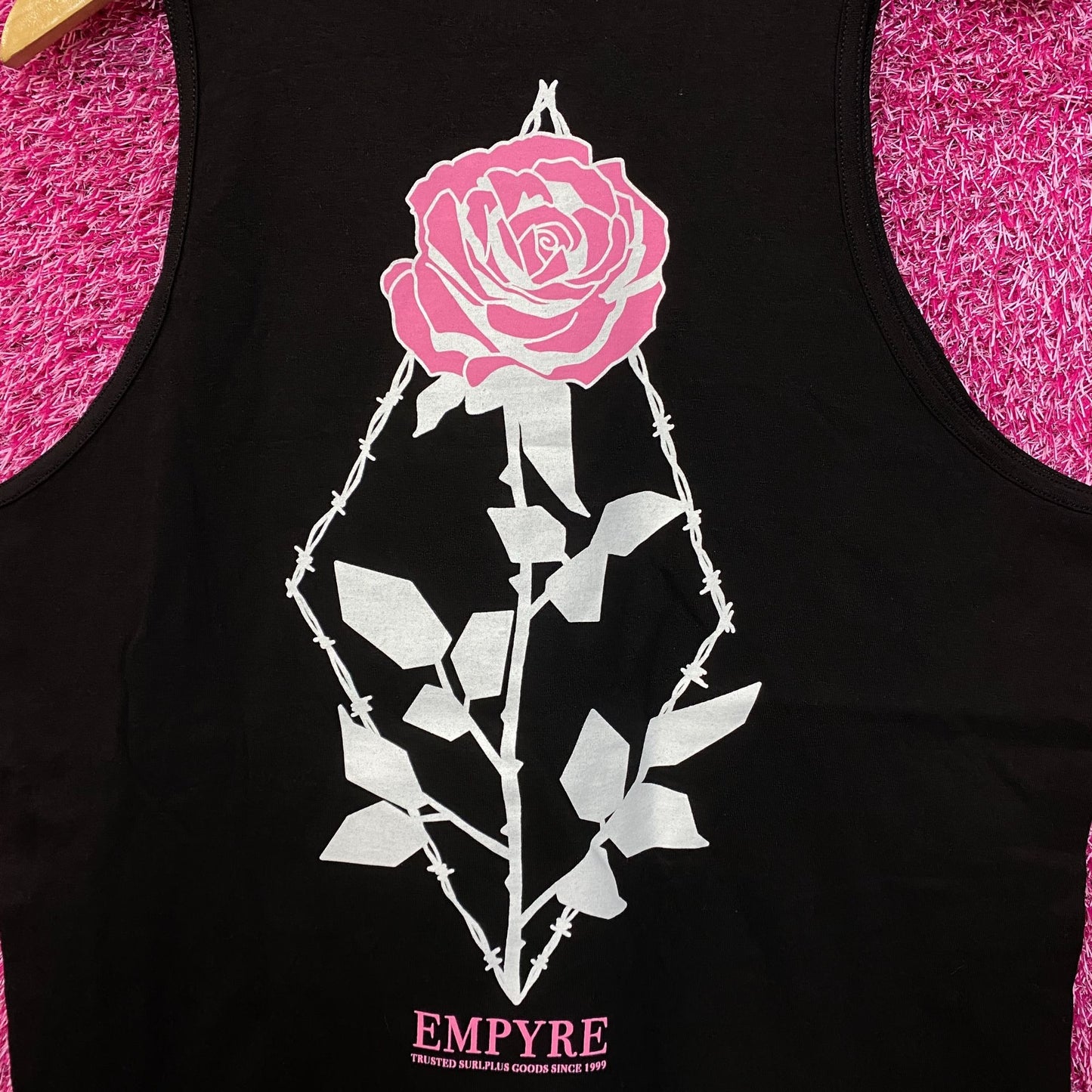 Empyre Trusted Surplus Goods Since 99 Rose Thorn Tank Top L