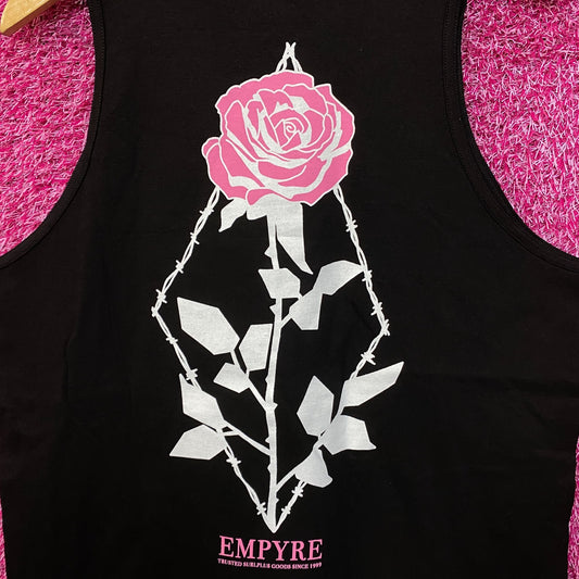 Empyre Trusted Surplus Goods Since 99 Rose Thorn Tank Top L