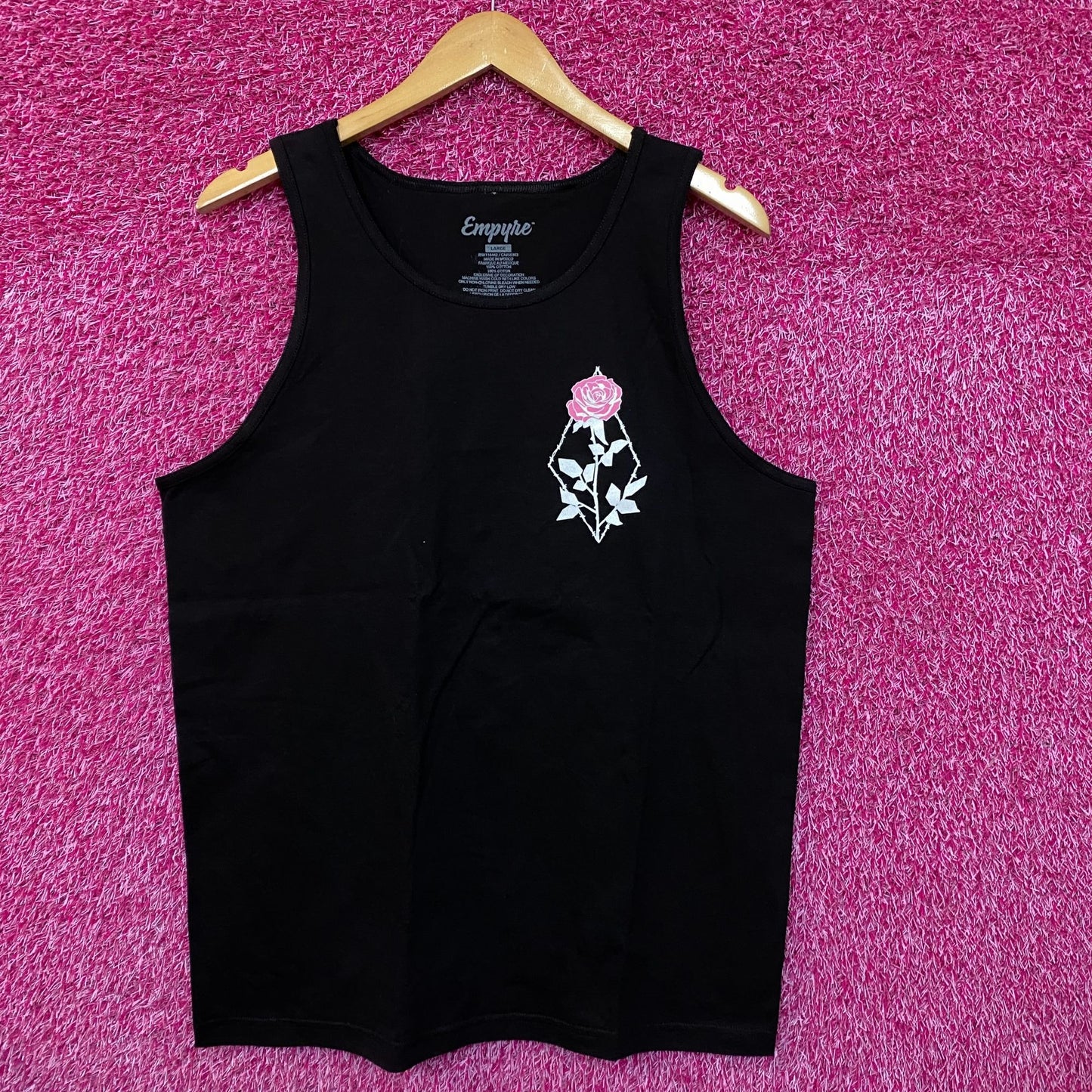 Empyre Trusted Surplus Goods Since 99 Rose Thorn Tank Top L