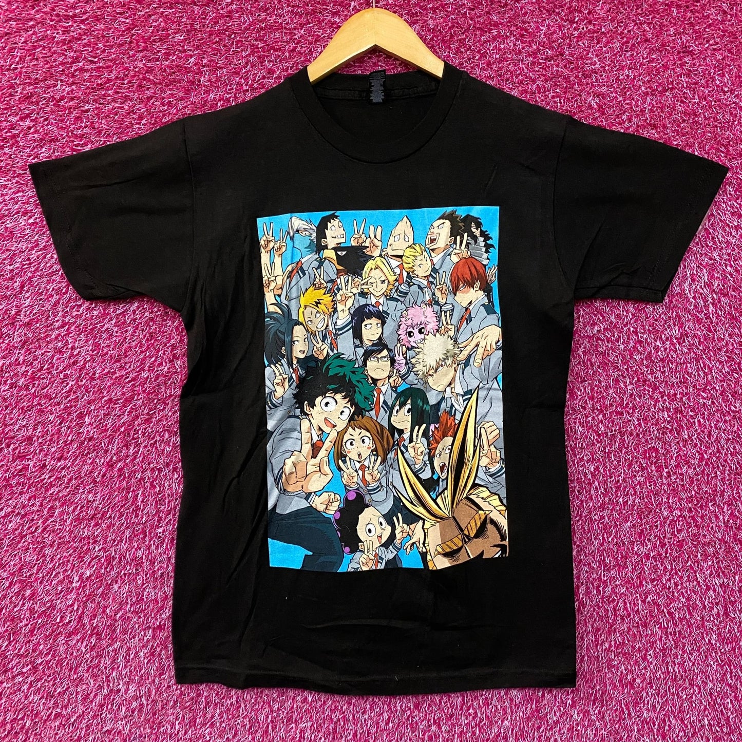 My Hero Academia/ Boku No Hero Academia Class 1A Anime T-Shirt Medium