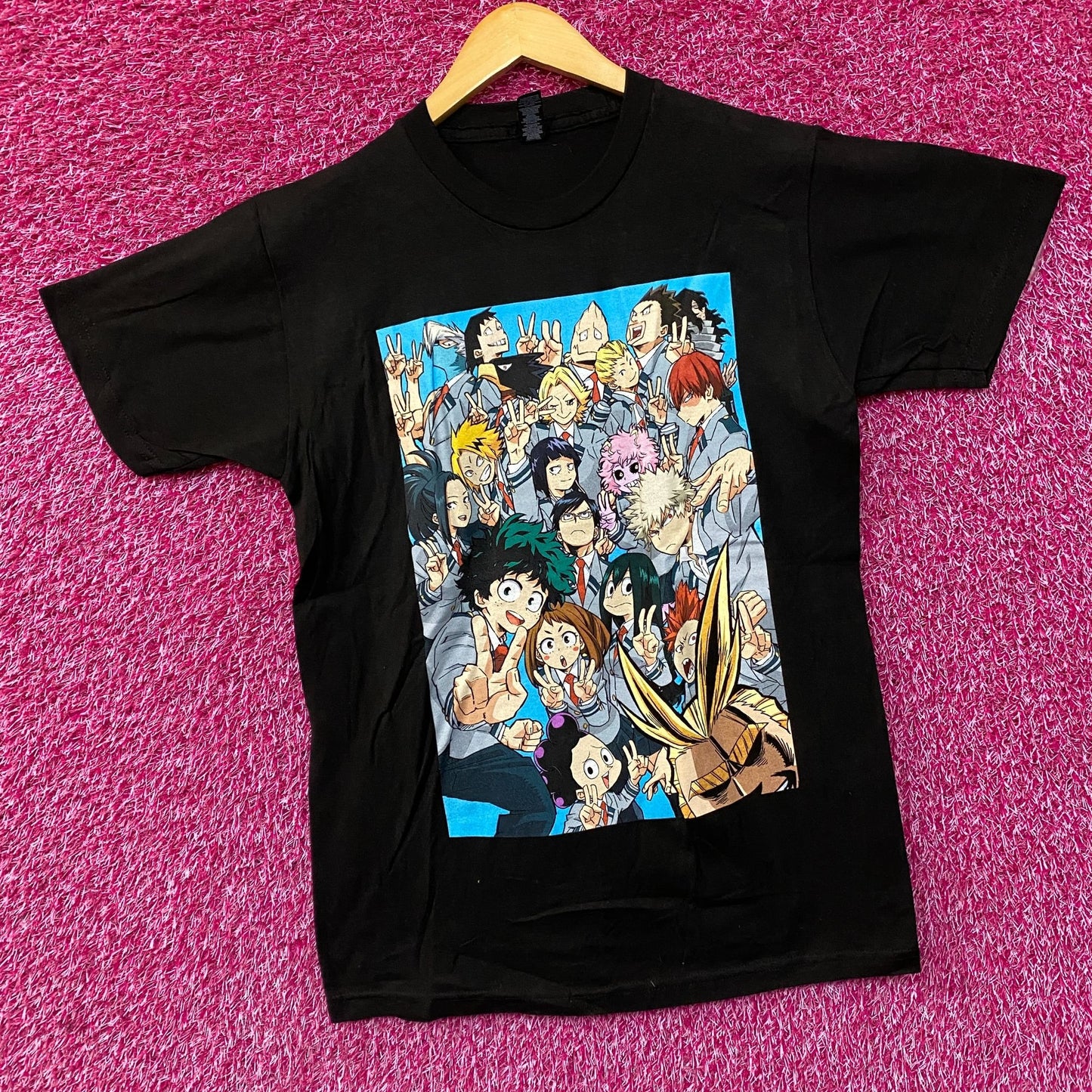 My Hero Academia/ Boku No Hero Academia Class 1A Anime T-Shirt Medium