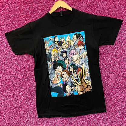 My Hero Academia/ Boku No Hero Academia Class 1A Anime T-Shirt Medium