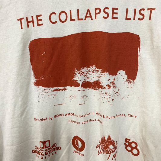 Novo Amor The Collapse Rock Long Sleeve Shirt Small