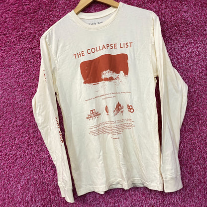 Novo Amor The Collapse Rock Long Sleeve Shirt Small