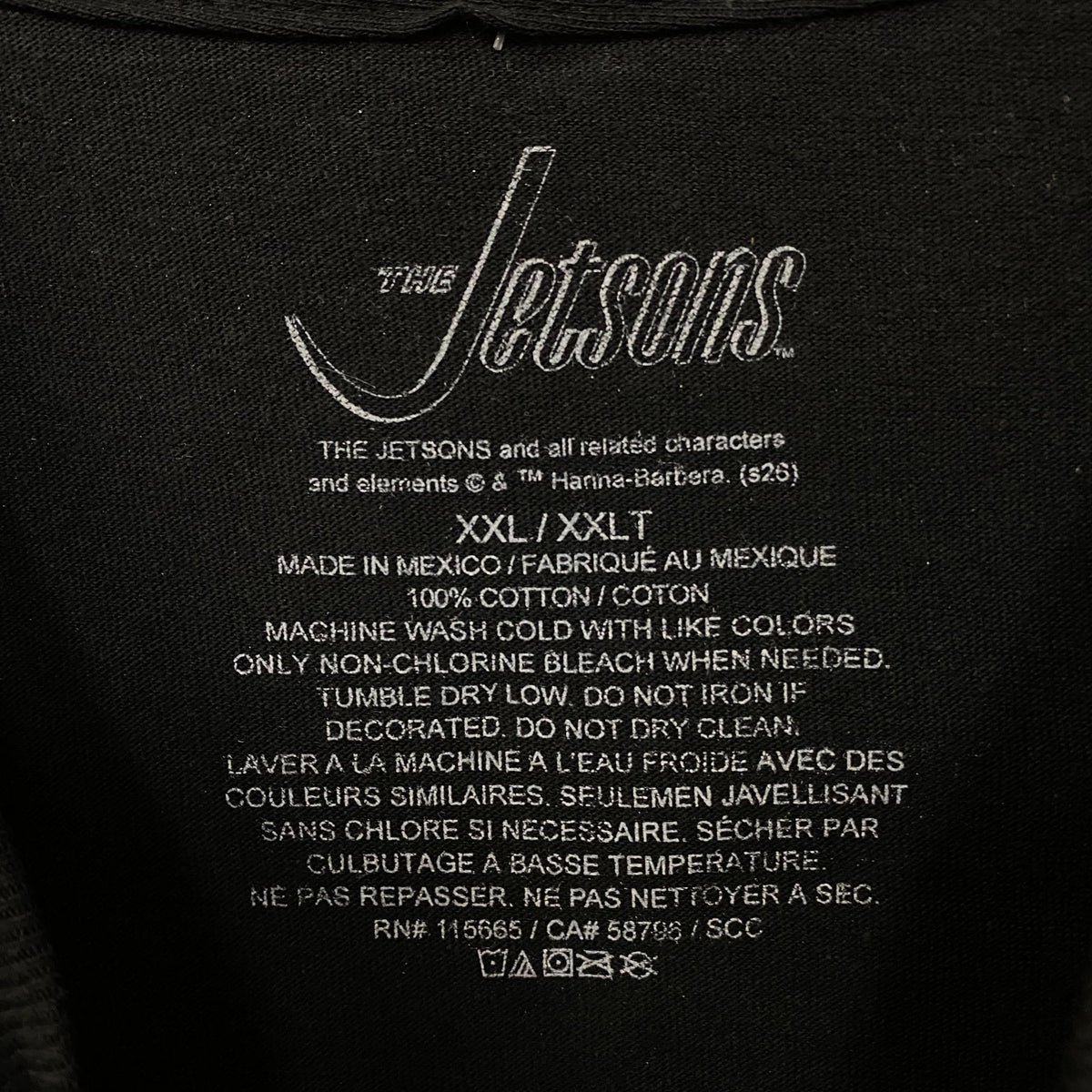 The Jetsons "Out Of This World" Glow In The Dark Graphic T-Shirt 2XL