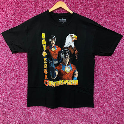 DC Comics Peacemaker "Peace At Any Cost" Graphic T-Shirt XL