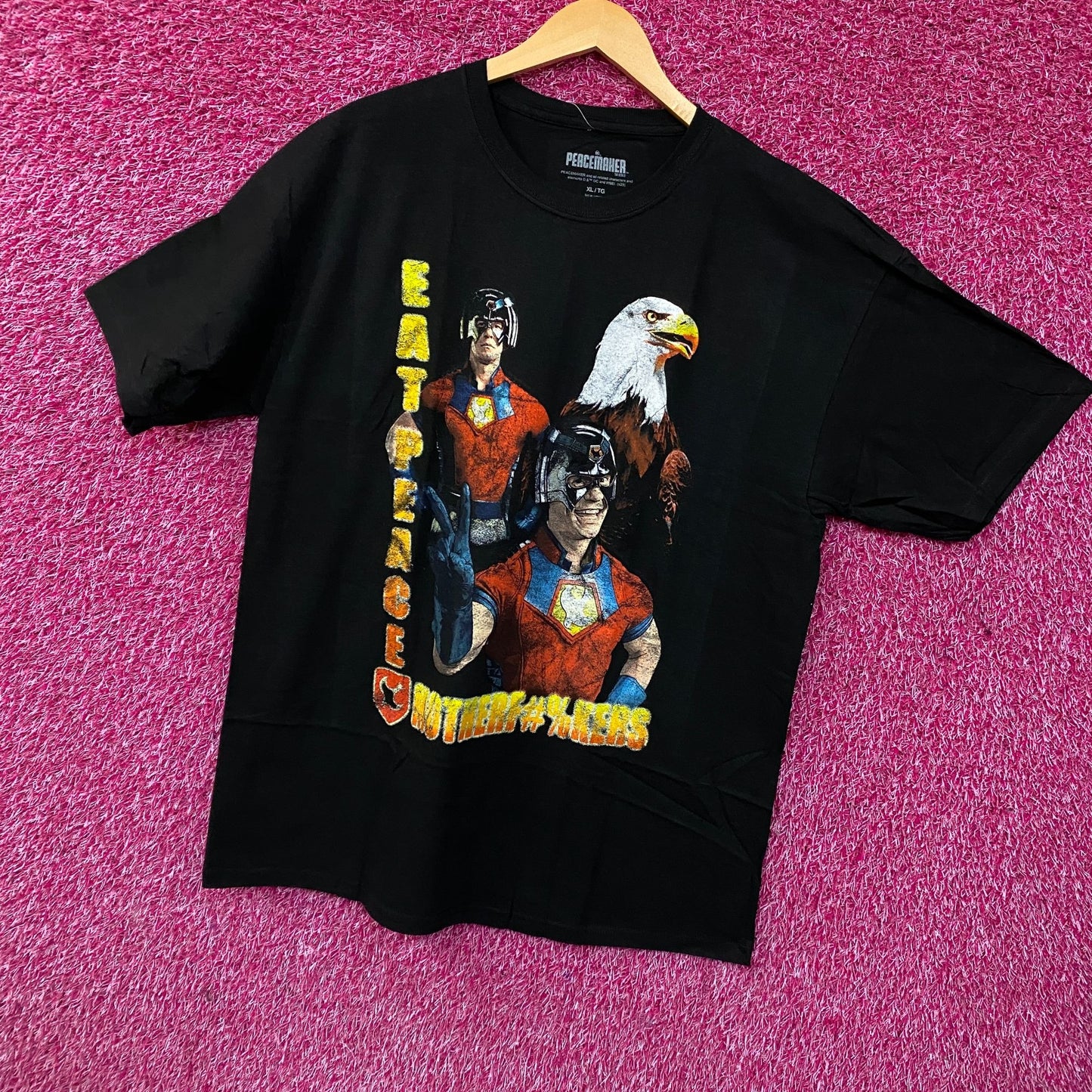 DC Comics Peacemaker "Peace At Any Cost" Graphic T-Shirt XL