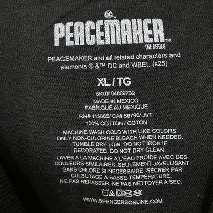 DC Comics Peacemaker "Peace At Any Cost" Graphic T-Shirt XL
