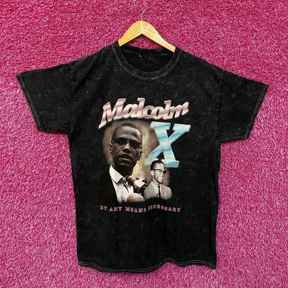 Malcom X By Any Means Necessary American Legend Tee L