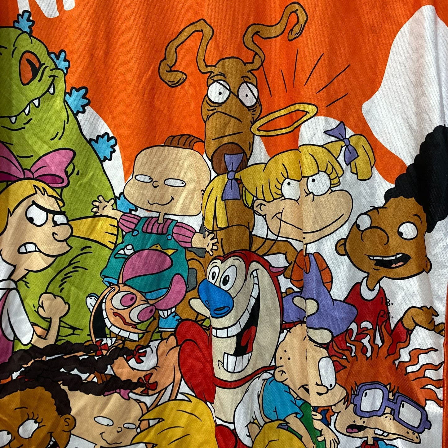 Nickelodeon Classic Cartoon Mix Retro Muscle Tank Top Medium